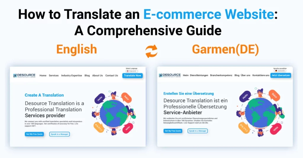 How to Translate an E-commerce Website: Guide 2024